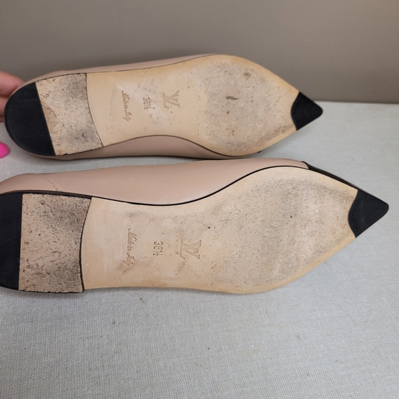 Louis Vuitton Beige and Black Women's Flats Size 36.5 - Picture 7 of 9